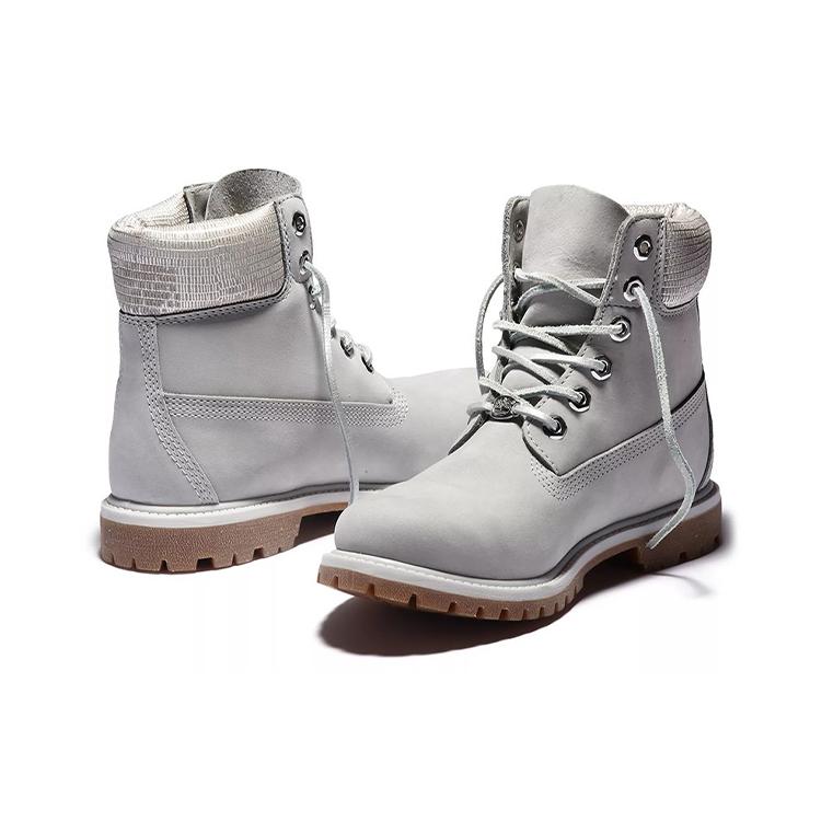 Timberland 6 Inch Premium Boots 'Light Gray' Women's (Unisex) Outdoor Boots A1UWF