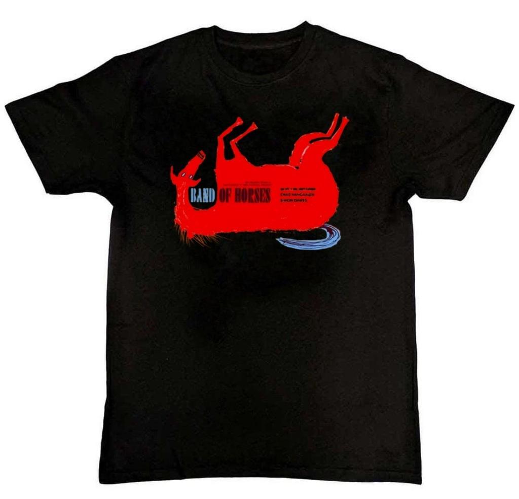 Rare Band of Horses 2006 Concert Poster Mens T-Shirt