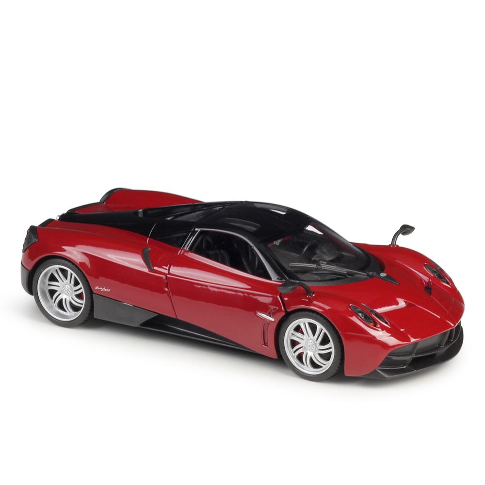 Масштаб 1/24 WELLY Pagani Huayra, модель автомобиля из сплава, литье под давлением, металлические игрушечные автомобили, модель автомобиля, коллекция высокой имитации, детские подарки