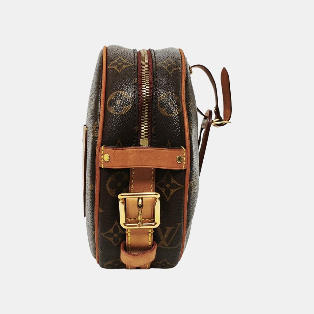 [Pre-Owned] Boite Chapeau Souple Monogram Coated Canvas Round Bag - Good #1D1SPG6