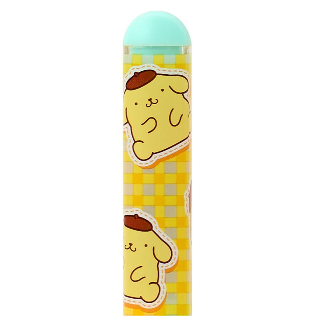 Sanrio Портативные ножницы, Pompompurin, Нержавеющая сталь, Медь и АБС-пластик, с функцией открывалки для картона и колпачком, Тонкий размер, 615323