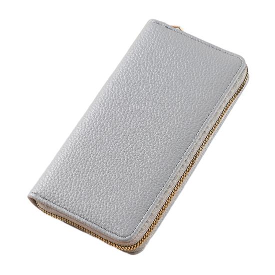 Женский кошелек на молнии, большой емкости, длинный, клатч для кредитных карт и наличных