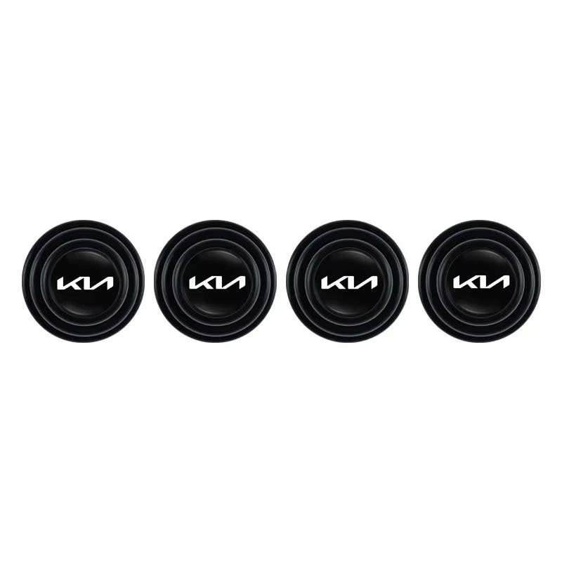 KIA Car Door Anti-shock Pad Anti-noise Buffer Gasket Auto Interior For KIA EV6 Stinger RIO Sorento Picanto Ceed Borrego Syros K4 xwgln00