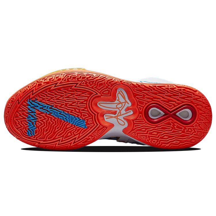 Nike Kyrie Infinity Ky-D Men Sneakers Multi-Color White University-Red CZ0204-100