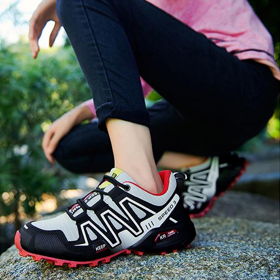 Mountaineering Shoes, Off-road Running Men's Shoes, Outdoor Thick Soled Hiking Shoes, Casual Couple Sports Shoes