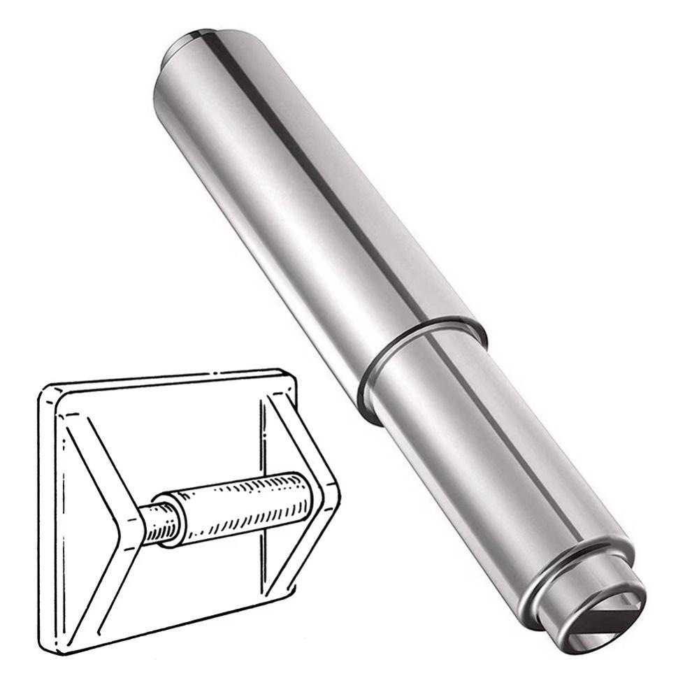 Adjustable Length Toilet Paper Roller Replacement Rod Spring Loaded Paper Holder Spindles Home