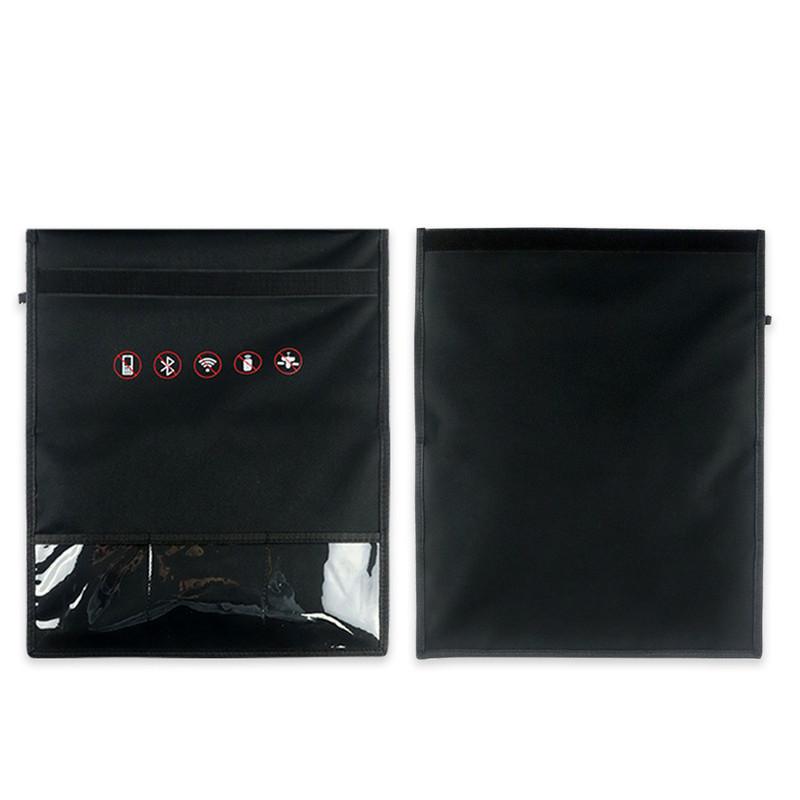 Signal Blocking Bag Mobile Phone Anti-radiation Faraday Cage Pouch Car Key Radiation Protection Storage Bag