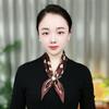 Womens Lightweight Satin Scarf With Magnetic Clasp Versatile Neck Accessory Fashion