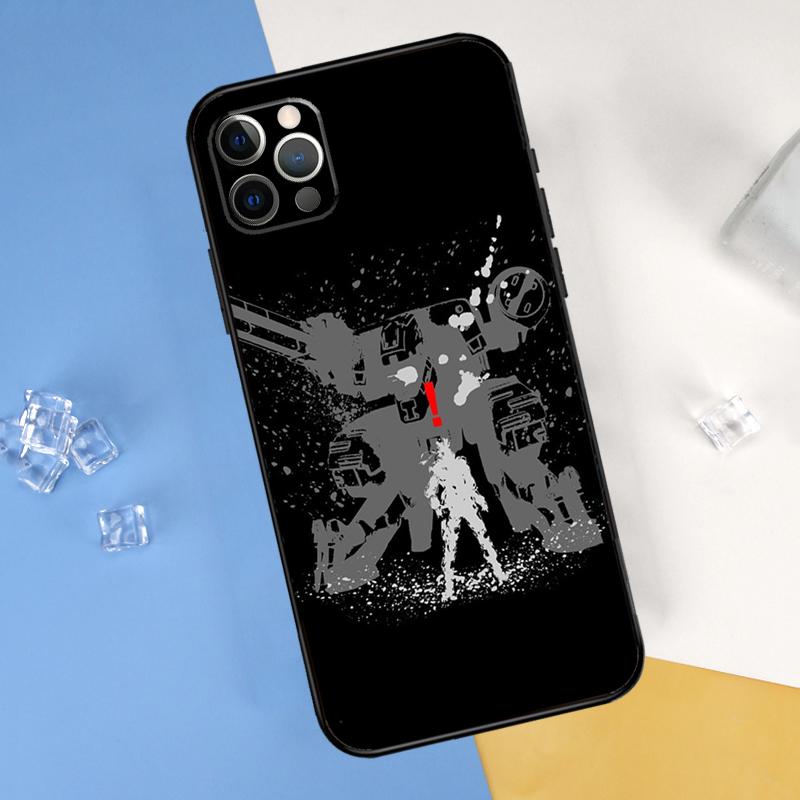 Металлический чехол Metal Gear Solid для iPhone 16 15 13 12 11 14 Pro Max Mini Чехол для iPhone 16 15 XR X XS Max Plus Чехол для телефона