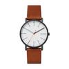 Skagen Signature SKW6374 черные кожаные японские кварцевые модные часы мужские [предмет]
