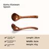 1PC Long Wooden Spoons Natural Wood Cooking Spoons for Soup Cooking Mixing Honey Spoon Korean Style Home Kitchen Tableware