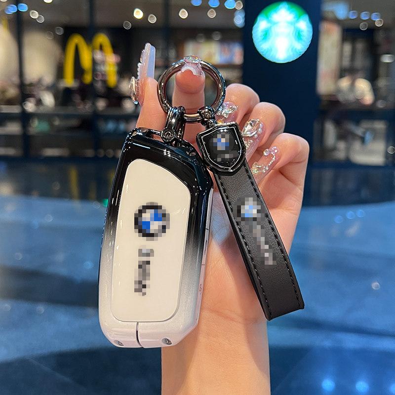 Для BMW Серии X1 X3 X4 X5 X6 1 2 3 5 7 G20 G02 G05 G31 G23 F34 F15 F40 IX3 Чехол для брелока автоключ Брелок Чехол для ключа
