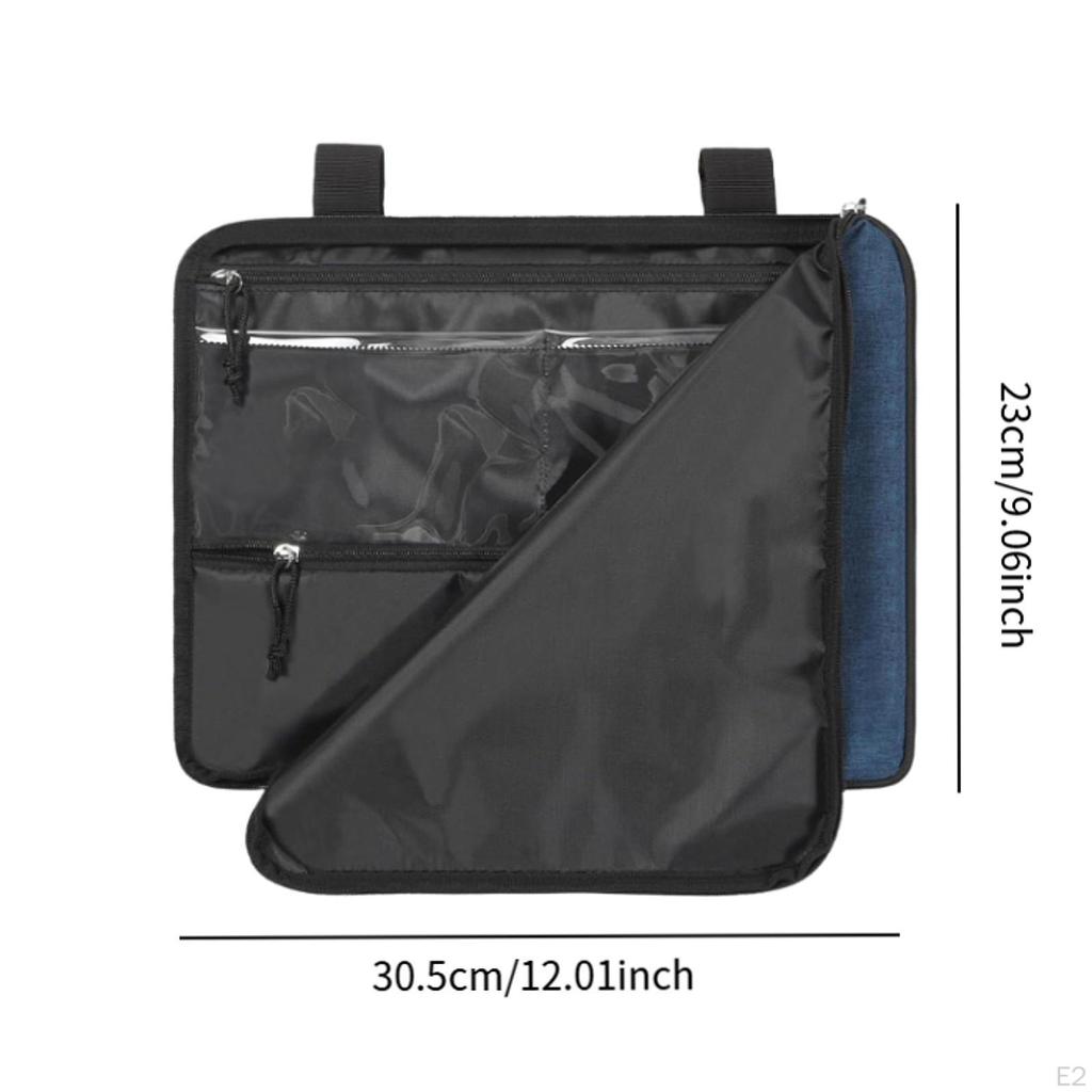 Hanger Bag Organizer Multiple Pockets Oxford Cloth Diversion Safe Pouch Storage for Household