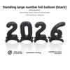Надувные шары-цифры 2026 года, стоячие, Новый год, 32 дюйма, Подставка, шар 2026, Товары для вечеринки, Navidad 2026, Новогодние украшения, День рождения