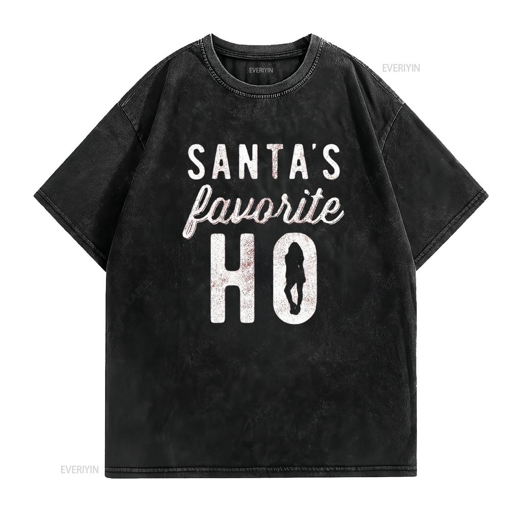 Crazy Dog Womens T Shirt Funny Sarcastic Humor Christmas for Holiday Parties Black vintage Washed Casual streetwear Versatile