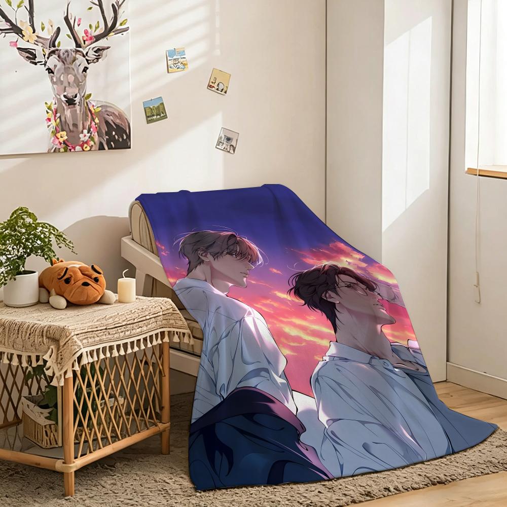 Lost In The Cloud Throw Lightweight 240G Flannel Blanket Soft Skin-Friendly For Summer Cooling