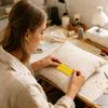 Инструменты для шитья вручную Пальцевые линейки для подгибки швов 4 штуки Инструменты для измерения при шитье квилтингом по прямым и изогнутым линиям Плетение Квилтинг