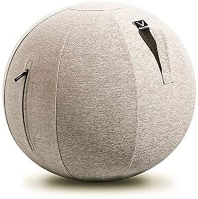 Jitsugyo Сидячий мяч Luno Шениль Бежевый 65 x 65 x 65 см Vivora LUNO CHENILLE 802 (Ямадзаки) Прибл.