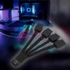 Мощный 600 Вт PCIe 4x 8-контактный female на 16-контактный кабель питания видеокарты 12VHPW для игровых сборок ПК