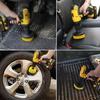 5Pcs Drill Brush Attachment Set In Power Scrubber Brush with Drill Scrub Brush for Carpet Glass Car Tires Cleaning Showers Tub