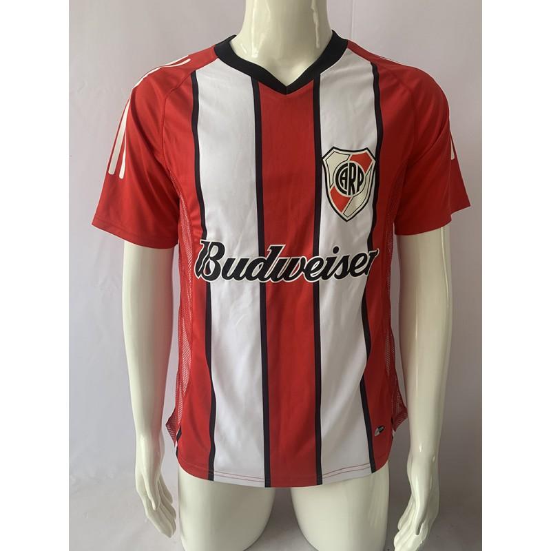 River Plate 1995-96 Vintage Soccer Jersey Retro Football Shirt Short Sleeve Long Men Women Adult