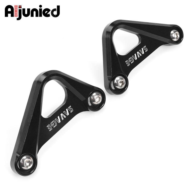 Aluminum Rear Footpeg Bracket BMW S1000R HP4 S1000RR Ninja 650 Z650 Motorcycle Aftermarket Footrest Support