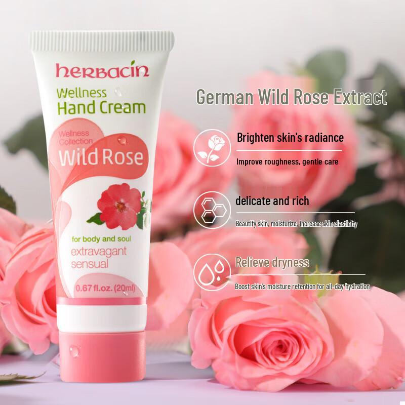 HERBACIN Rose Hand Cream