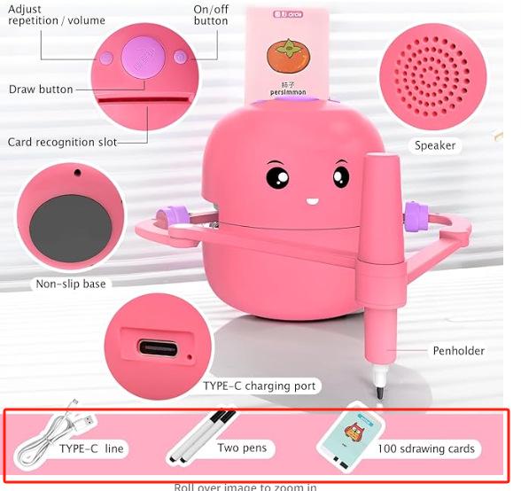 Трансграничный умный робот для рисования: Образовательный инструмент для художественного развития в раннем детстве