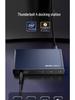 Алюминиевая док-станция Thunderbolt 4: 5-в-1 с быстрой зарядкой PD60W, вывод 8K HD, расширение USB 3.1 для ноутбуков