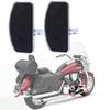 2 шт., педали для мотоциклистов, передние наездники, для Honda Magna Vf 250 750, для Yamaha V-Star Dragstar 650 Xv, черные подножки для ног
