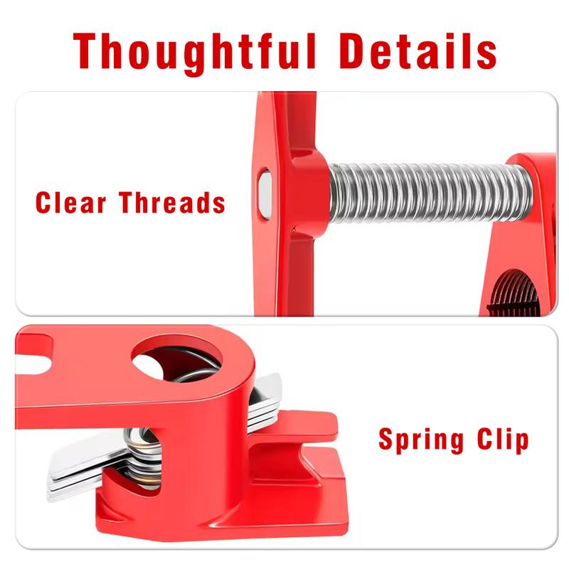 1/2" 3/4" Heavy Duty Pipe Clamp Wood Gluing Pipe Clamp Set Woodworking Board Conntacting Fixture Carpenter Hand Tool