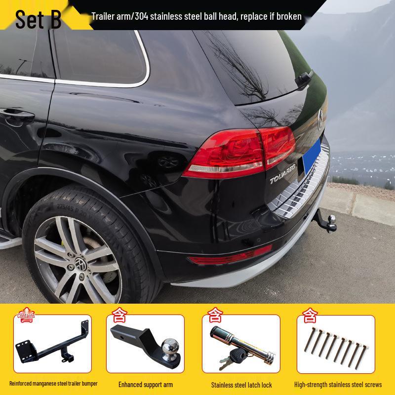 Усиленный комплект для модернизации фаркопа Volkswagen Touareg, Touareg-L, Tiguan L