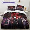 Tokyo Ghoul Постельное белье с пододеяльником, Комплект постельного белья для детской кровати, Очень большой размер, Праздничный подарок, Доступны различные размеры -HE249