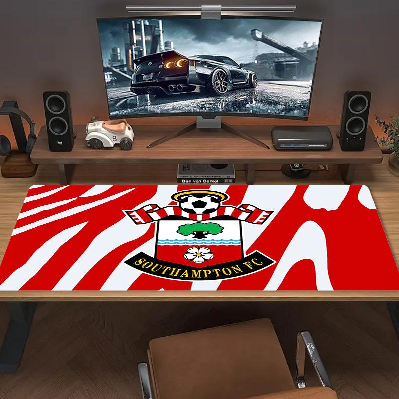 Southampton FC Print Cushion Non-slip Laptop Tablet Big Mousepad XXL Mat Mini PC Playmat With Lock edge