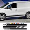 Наклейка на боковую дверь для Mercedes Bnez Citan W415 W420 Кемпер Караван Графика Полосы Авто Спорт Декор Наклейка Чехол для автомобиля