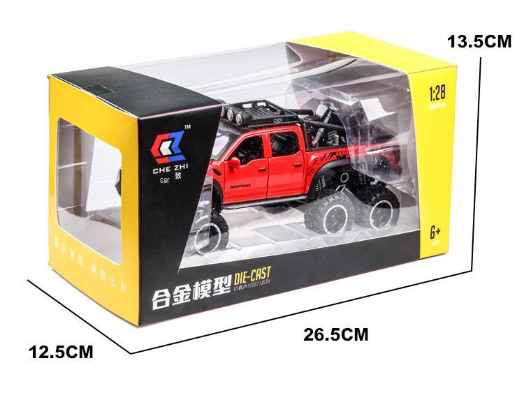 CheZhi 1:24 Raptor F150 Симуляция Внедорожник Сплав Игрушечная Модель Автомобиля для Детей