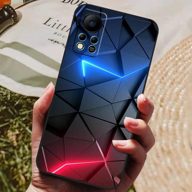 Чехол для телефона Infinix HOT 11S NFC Чехлы X6812B Мягкий силиконовый чехол для Infinix Hot11s 11 s NFC Модный чехол 6,78 дюйма Coques