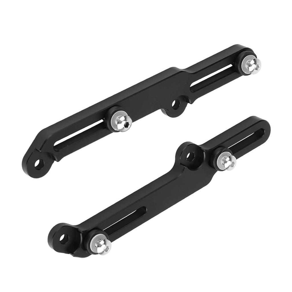 Motorcycle Windscreen Adjusters Windshield Bracket for HONDA NC750X 2016 2019 (Black)