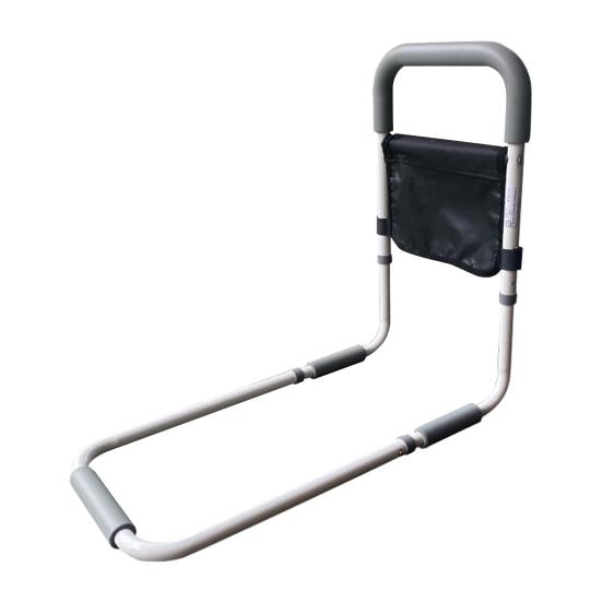 Elderly Adults Bed Rail with Sensor Light Height Adjustable Bed Assist Grab Bar Handle