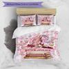 3PC Custom Name Witchcraft Magic Bedding Set Duvet Cover Closure Includes 1 Duvet Cover & 2 Pillowcases for Bedroom