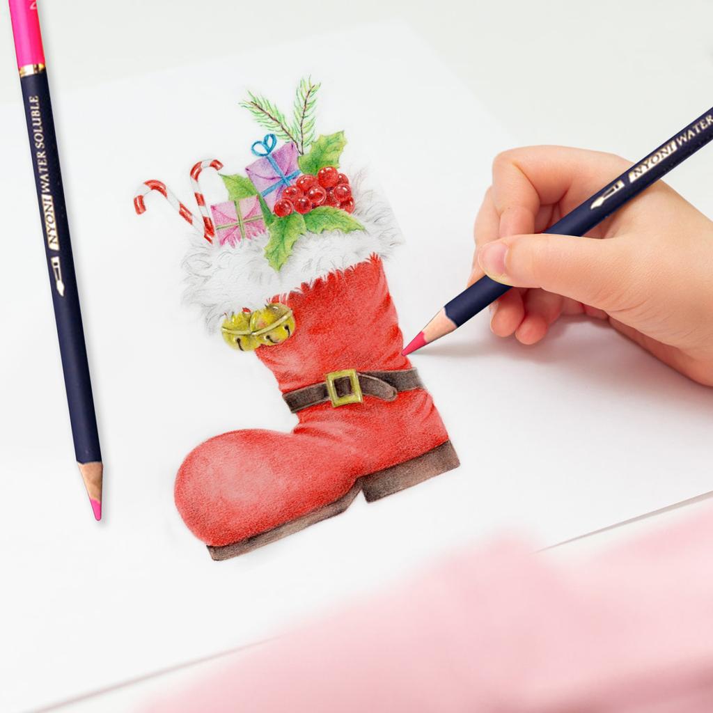 12/24/36/48/72 цвета акварельный карандаш профессиональные мягкие водорастворимые цветные карандаши для рисования студенческий художник товары для рукоделия