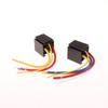 1 Комплект Фара Кондиционер Мотоциклы DC12V DC24V Реле 80A 4/5 Контактное Водонепроницаемое Автомобильное Реле с Проводной Колодкой
