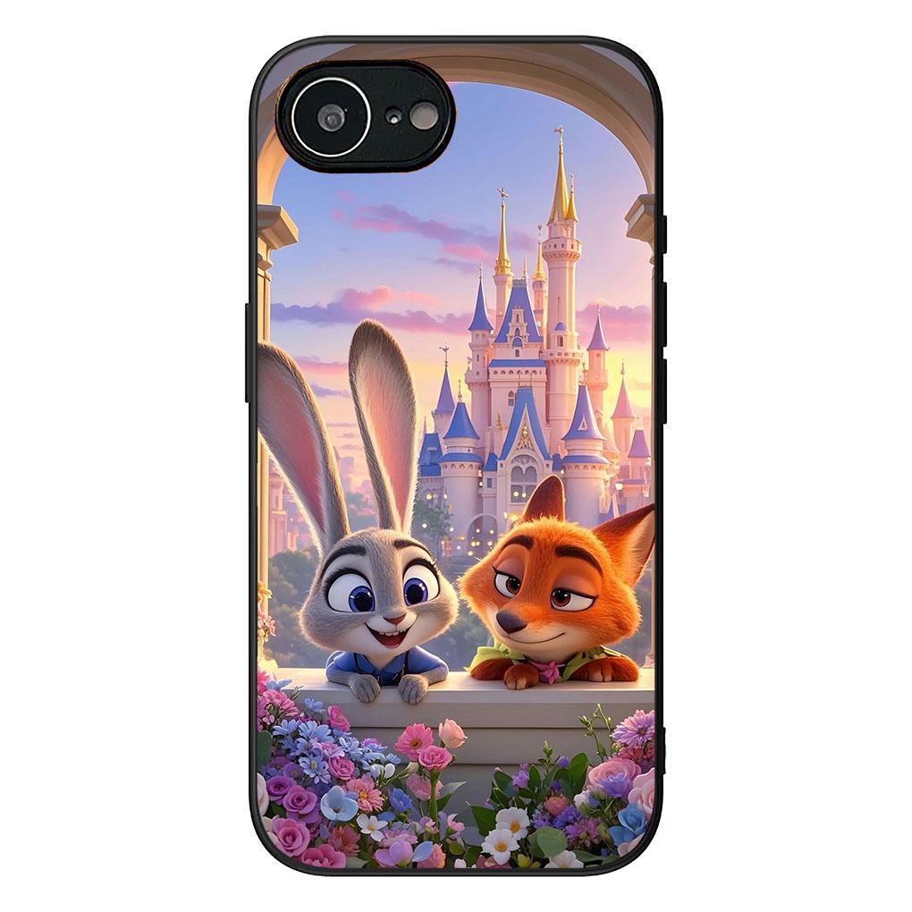 Чехол для телефона для OPPO A38 A18 A17 A40 A60 A80 A16 A78 A79 A54 A58 A57 4G 5G Гибкий чехол Zootopia Джуди Гари Ник 2