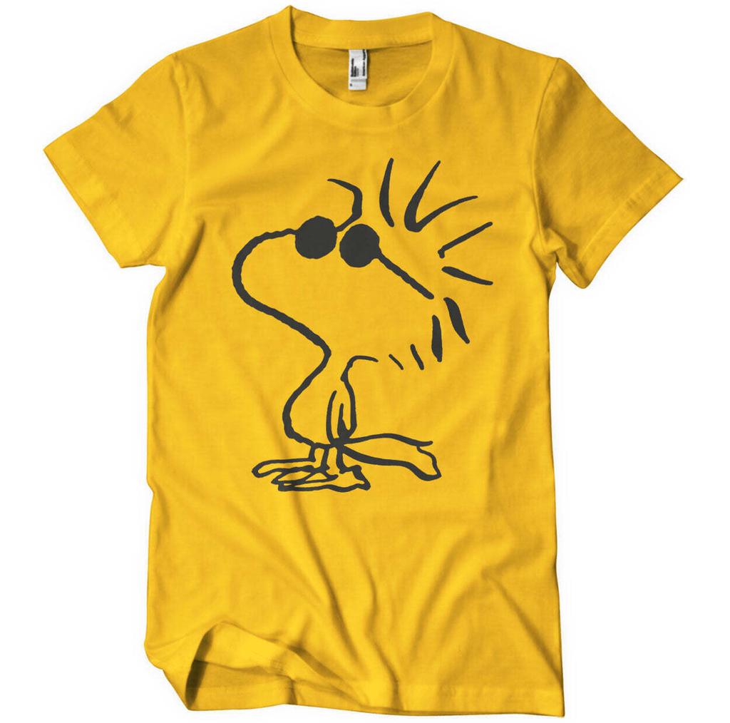 Officially Licensed Peanuts Woodstock Mens T-Shirt