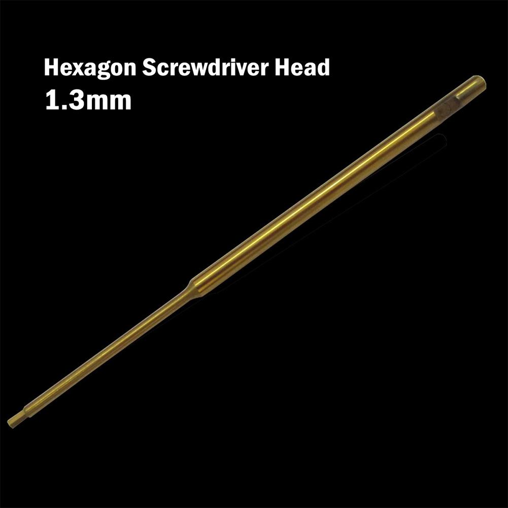Шестигранная головка HSS золотого цвета для отвертки для RC самолетов и вертолетов
