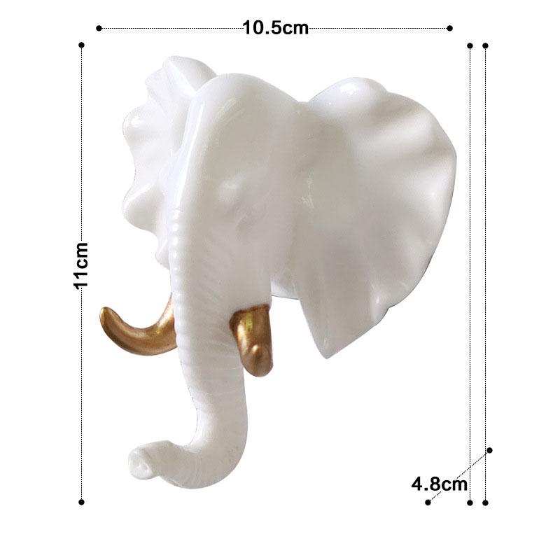 Очаровательные прочные высококачественные крючки для животных, настенный держатель, креативный подвесной крючок, популярный 1 шт., бесшовный американский декоративный крючок, вешалка для ключей, липкий крючок