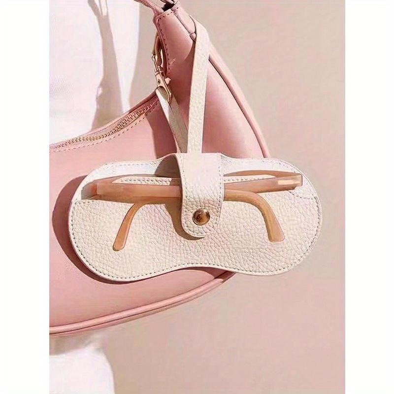 1pc Eyeglasses & Lipstick Storage Bag, Sunglasses Pouch, Portable Glasses Case, Women Eyewear Box, Travel Sunglasses Protective Cover, Boho Vibes