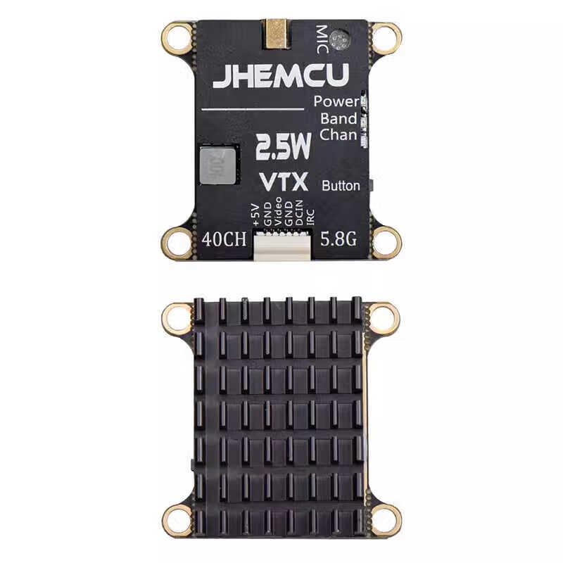 Комплект аналогового FPV видеопередатчика JHEMCU 5.8G 2.5W