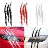 Creative Car Headlight Decal: Decorative Claw Stickers for Hood and Eyebrow