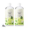 Healing Tea Garden Green Tea Cleansing Water, 500ml, 4 Units